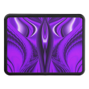 Purple Dreams , Angel Wings Trailer Hitch Cover