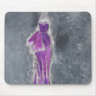 Purple Dress Mousemat Mouse Pad