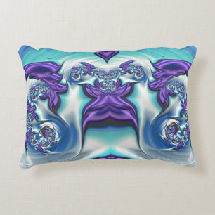 ~ PURPLE DRIFT ~ Fractal Design ~  Accent Pillow