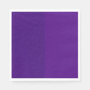 Purple Duo Custom Glitter Paper Napkin