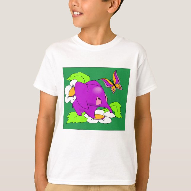 Purple Elephant Tee (Front)