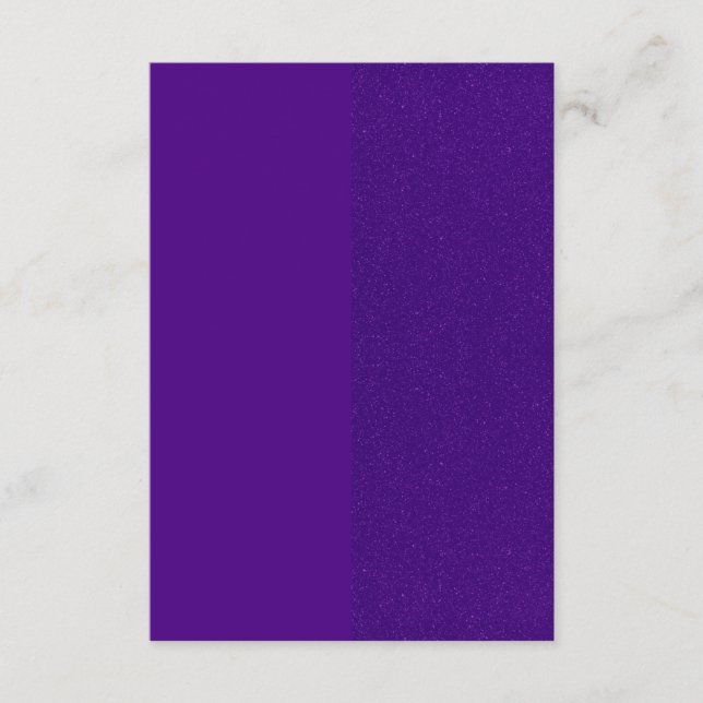 Purple Enclosure Card – Solid & Noise Split Custom (Front)