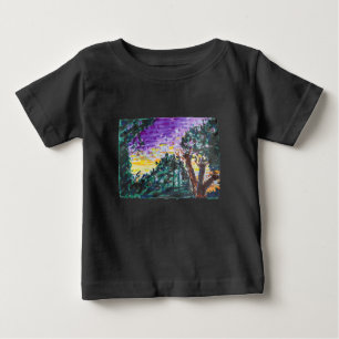 Purple Evening Baby T-Shirt
