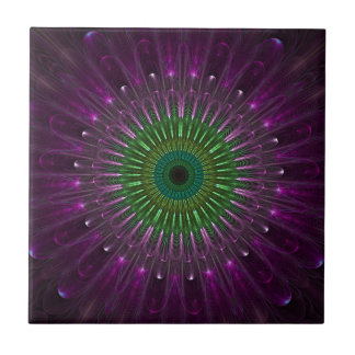 Purple Eye Fractal Tile