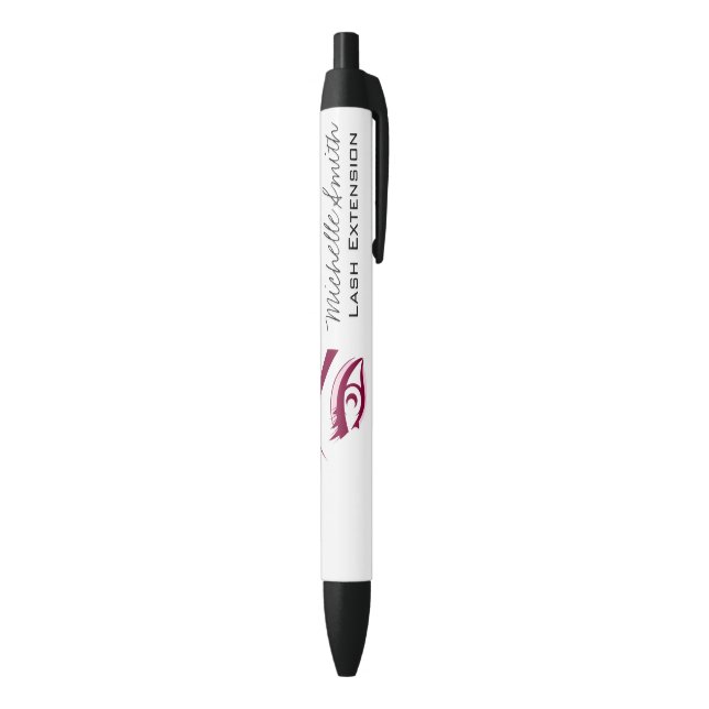Purple Eye long eyelashes Lash extension  icon Black Ink Pen (Bottom (Vertical))