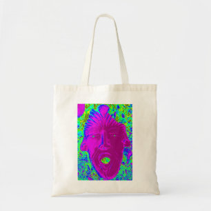 purple face bag