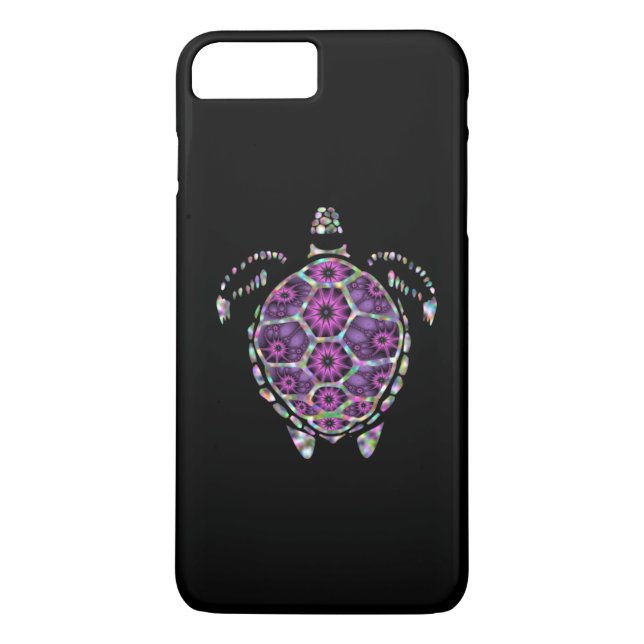 Purple Factual Turtle Shell Case-Mate iPhone Case (Back)