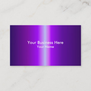 Purple fade customizable business cards