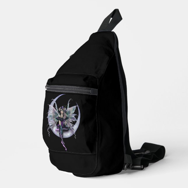Purple Fairy Print Cut Sew Bag (Right Corner)
