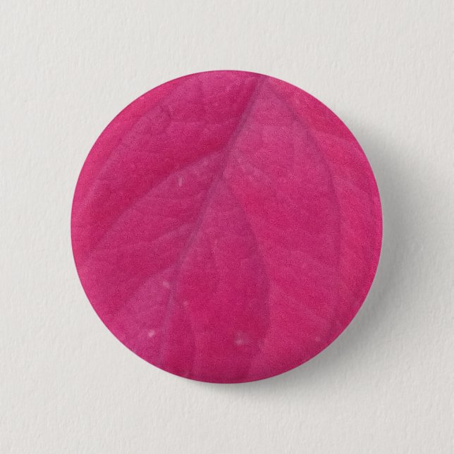 Purple Fall Leaf 2 Inch Round Button (Front)