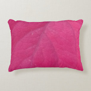 Purple Fall Leaf Accent Pillow