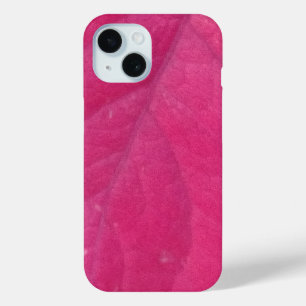 Purple Fall Leaf iPhone 15 Case