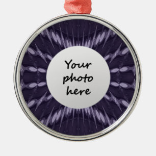 Purple Fantasy Christmas Tree Ornaments