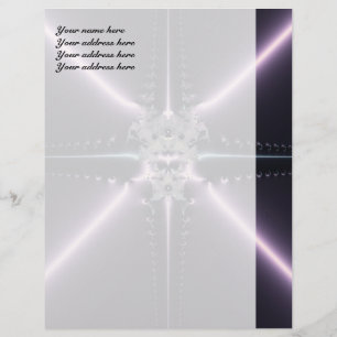 Purple Fantasy Letterhead Design
