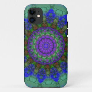 Purple Fantasy mandala iPhone 5 case