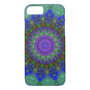 Purple Fantasy mandala iPhone 7 case