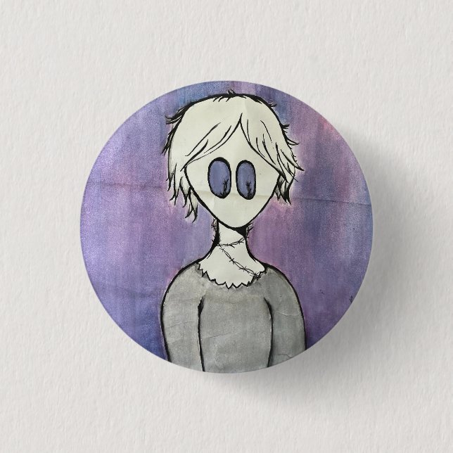 Purple Fella Button (Front)