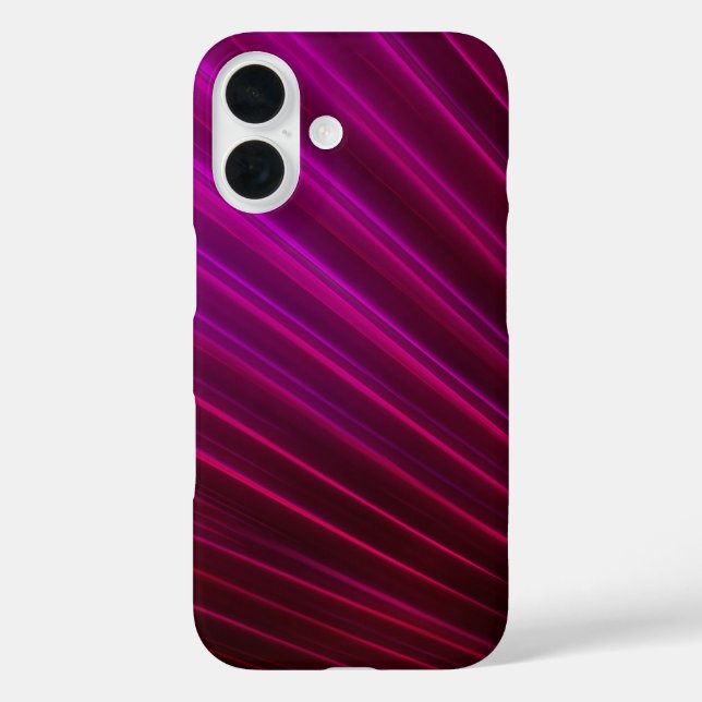 Purple Fibre Optic Fan Design Case-Mate iPhone Case (Back)