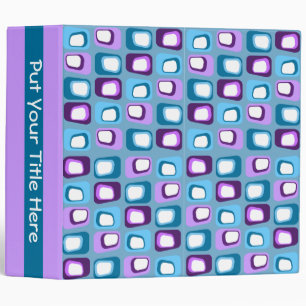 Purple Fifties Binder