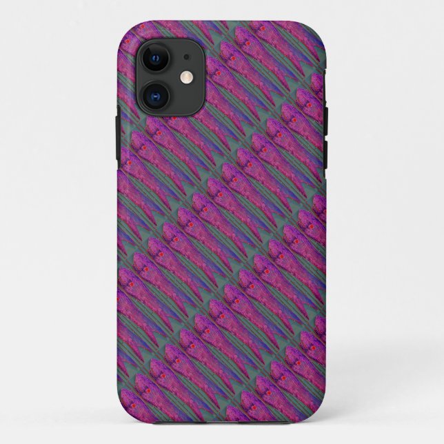 purple fish case (Back)