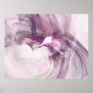 Purple flare poster