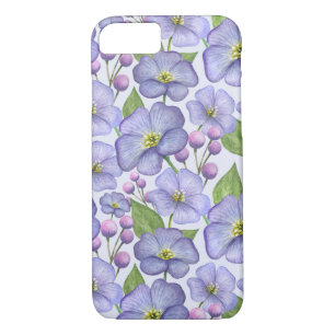 Purple Floral  Case-Mate iPhone Case