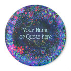 Purple Floral Fun, Customize your Own Inspirivity