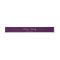 Purple Floral Invitation Belly Band