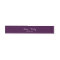 Purple Floral Invitation Belly Band