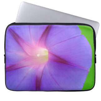 Purple Floral Laptop Sleeve