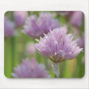 Purple Floral Mousepad