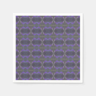 Purple Floral Napkin