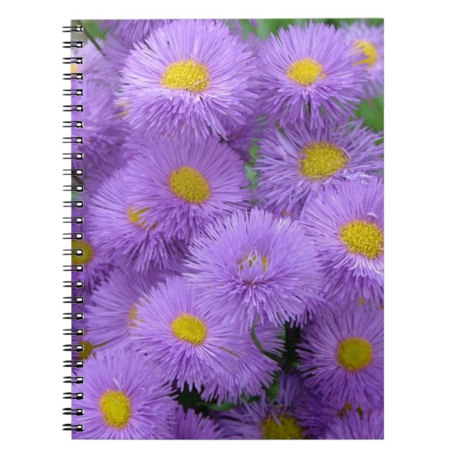 Purple Floral Notebook (Front)