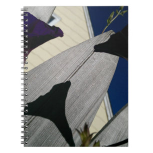 Purple Floral Notebook