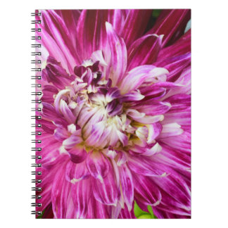 Purple Floral Notebook