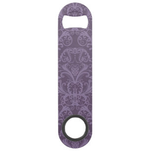 Purple floral wallpaper 2 speed bottle opener