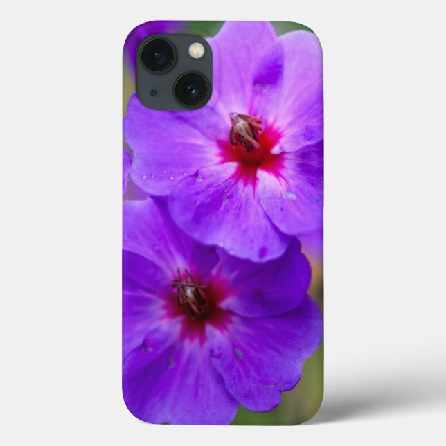 Purple flower Case-Mate iPhone case (Back)
