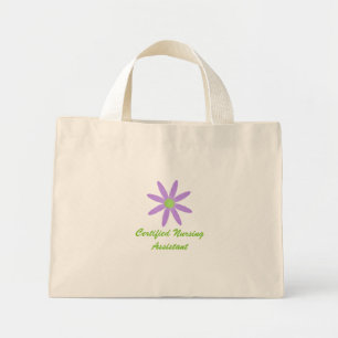 Purple Flower CNA Tote Bag