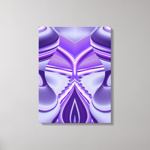 Purple Flower Dream Canvas Print