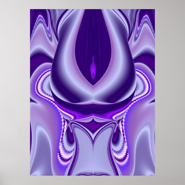Purple Flower Dream Poster (Front)