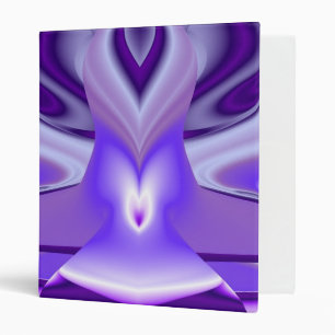 Purple Flower Dreams Binder