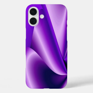 Purple Flower Dreams iPhone 16 Plus Case