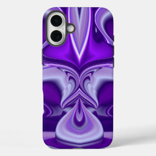 Purple Flower Dreams iPhone 16 Plus Case