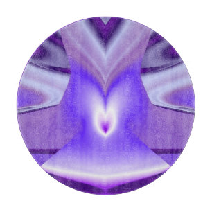 Purple Flower Dreams Cutting Board
