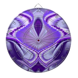 Purple Flower Dreams Dartboard