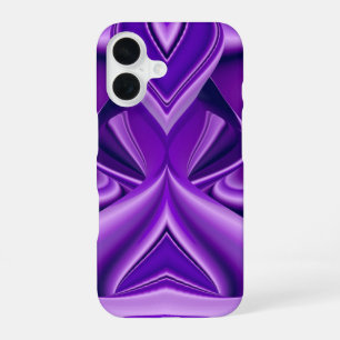 Purple Flower Dreams iPhone 16 Case