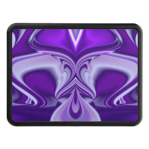 Purple Flower Dreams Trailer Hitch Cover