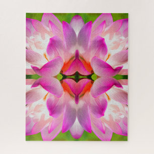 PURPLE FLOWER - Fractal Art - Jigsaw Puzzle