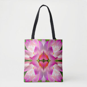 PURPLE FLOWER - Fractal Art - Tote Bag