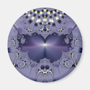 Purple Flower Magnet